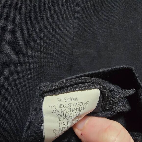 Theory Black Shift Dress - Picture 4 of 4